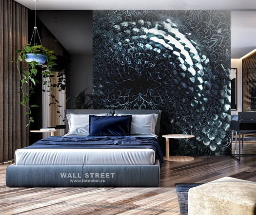 Фотообои в интерьере артикул Mute 37, MUTE, Wall street